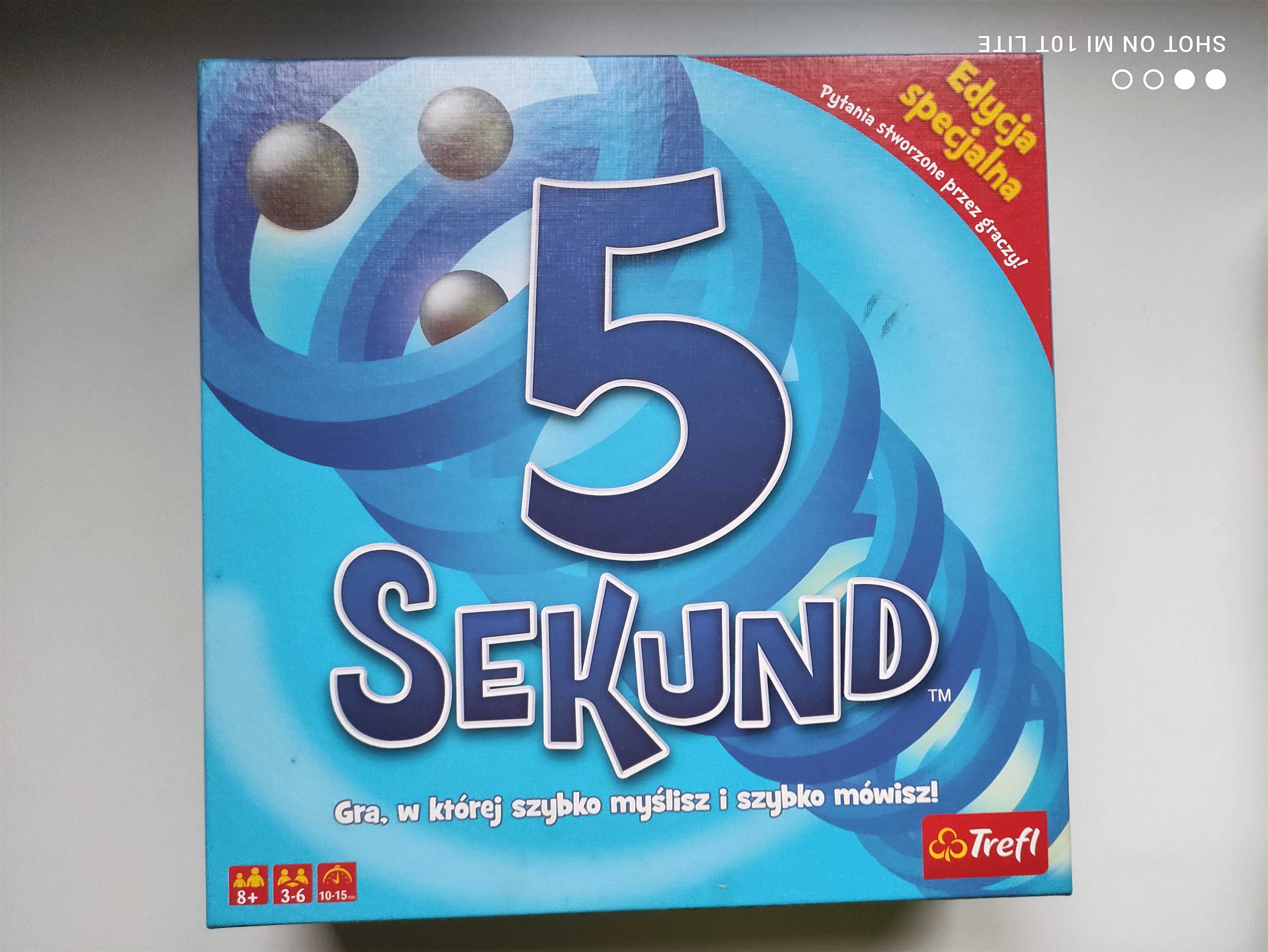 5 sekund - gra planszowa familijna + gratis