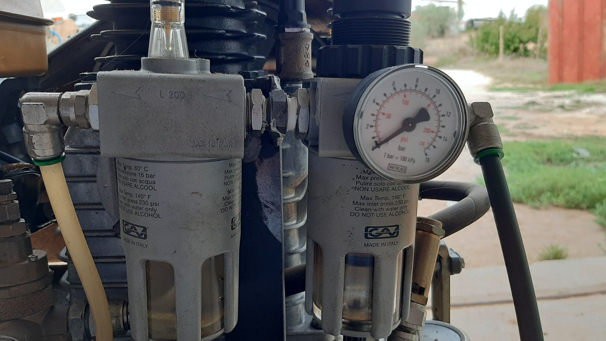 Compressor a gasolina