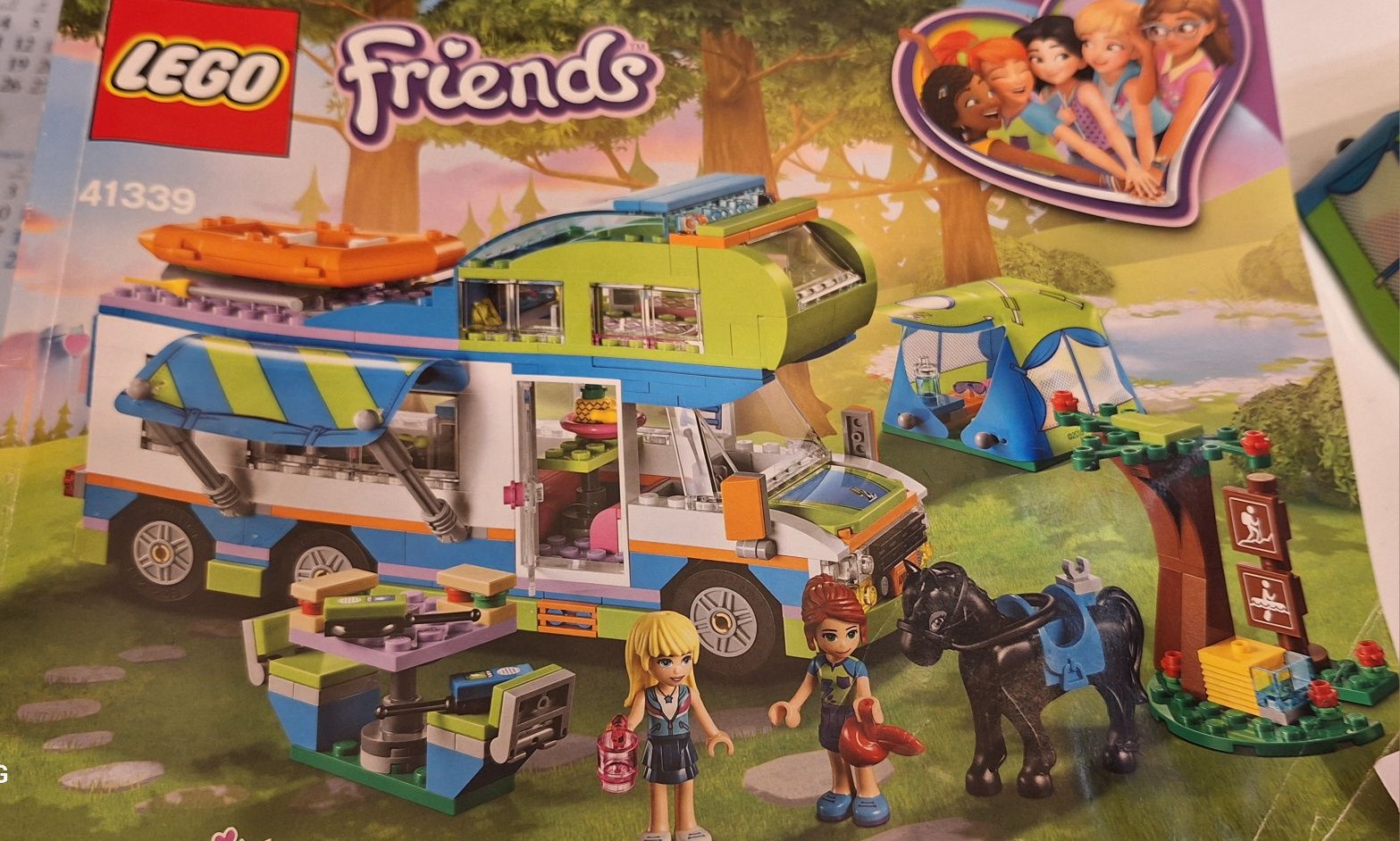 LEGO Friends samochód kempingowy Mii 41339