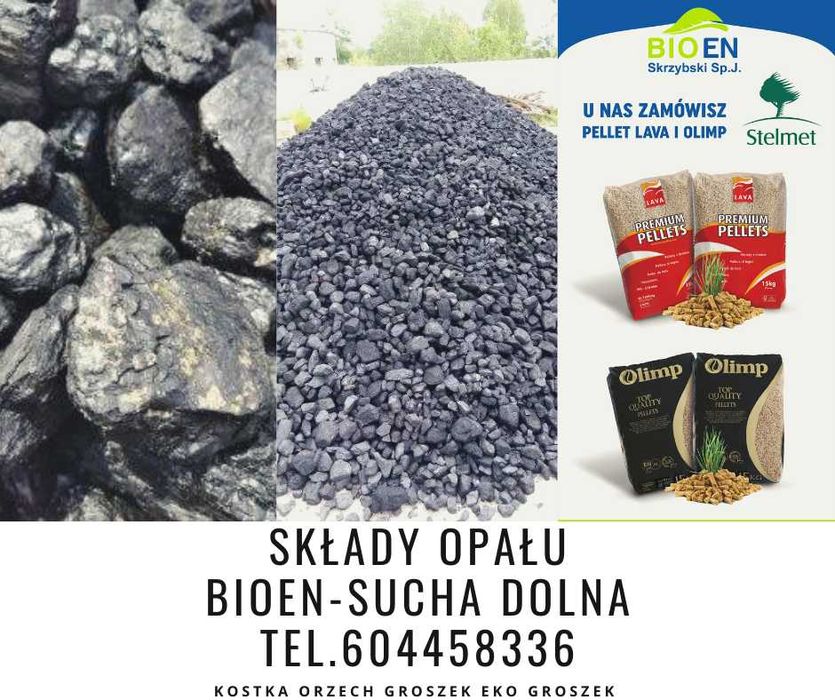 Pelet Pellet Stelmet Lawa Lava certyfikowany Szprotawa Sucha dolna