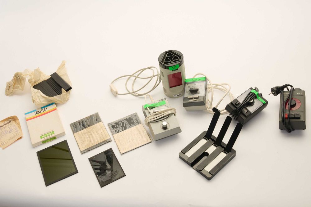 Sprzęt ciemniowy różny wszystko działa ZESTAW okazja