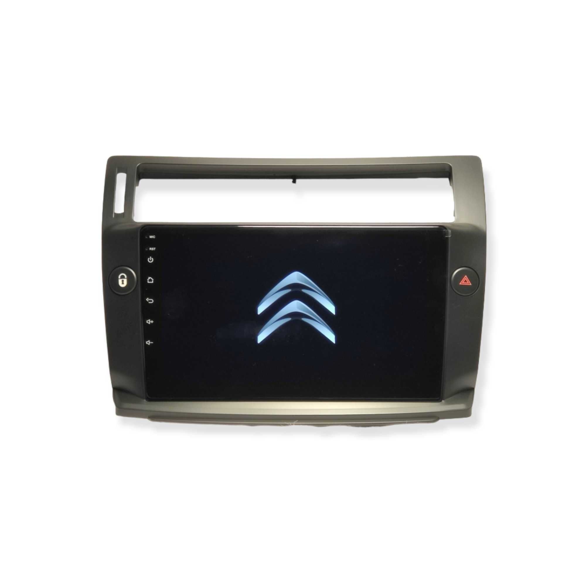 Rádio Citroen C4  - Android 13 – 2 DIN GPS WIFI - Preto