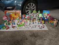 Super mario bross figurki gry maskotki lampki
