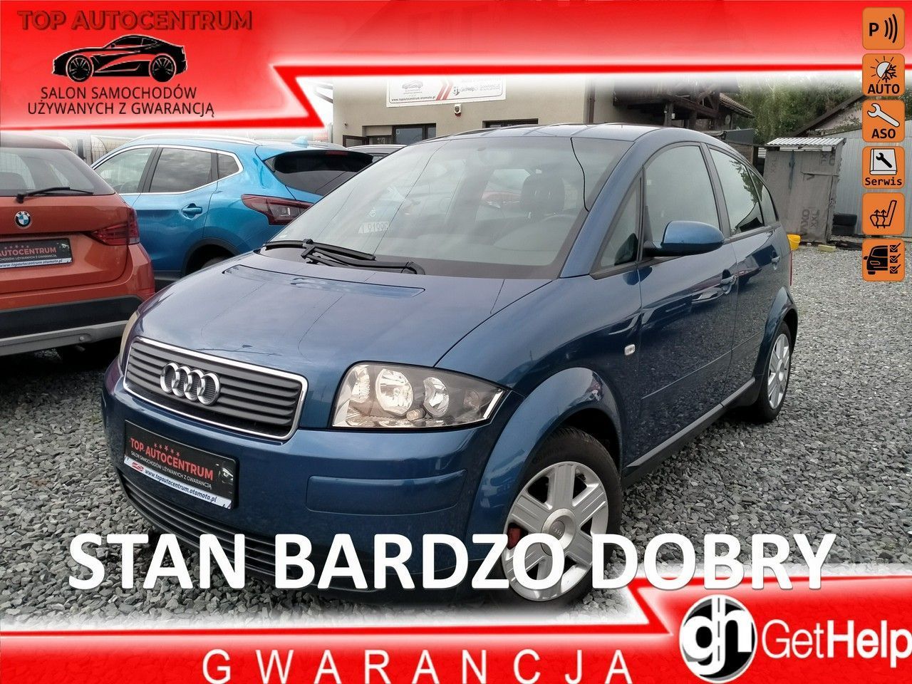 Audi A2 1.6 BENZYNA, klimatronic , grzane fotele, webasto