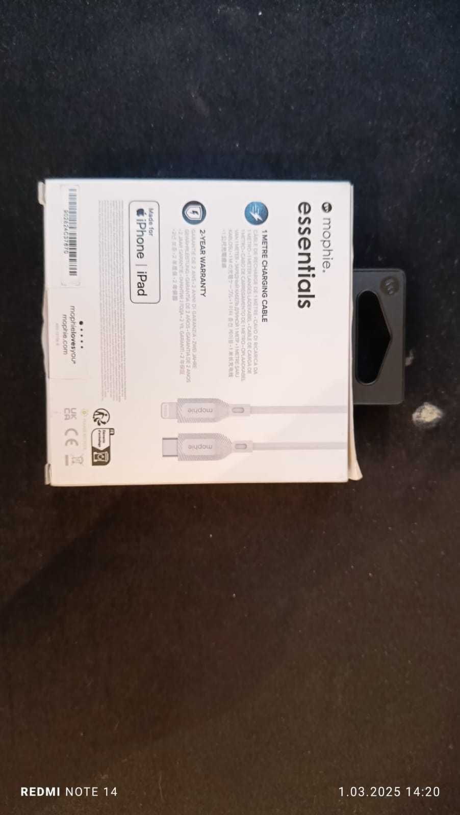 Kabel usb-c na lighting