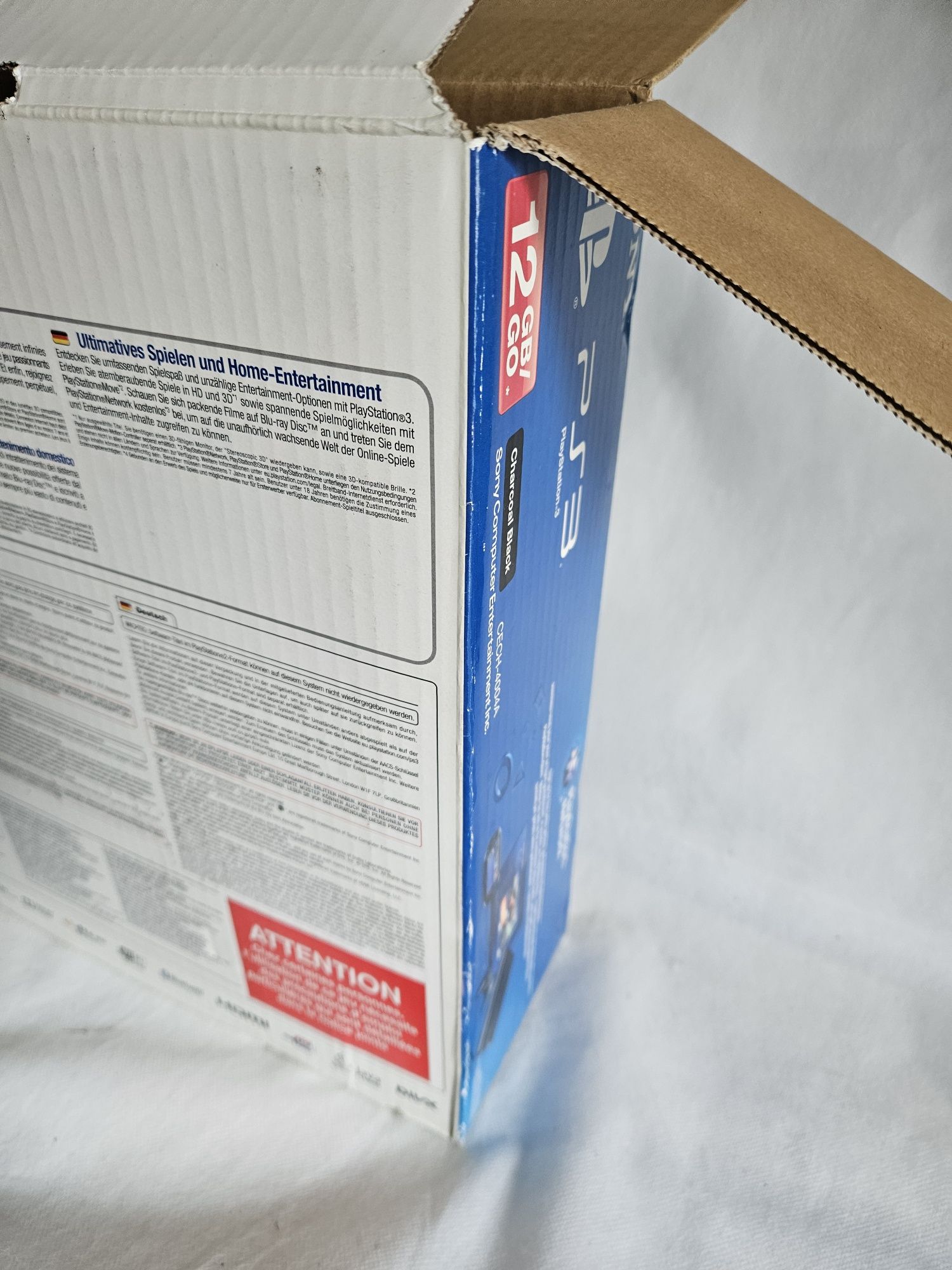 Consola ps3 com caixa