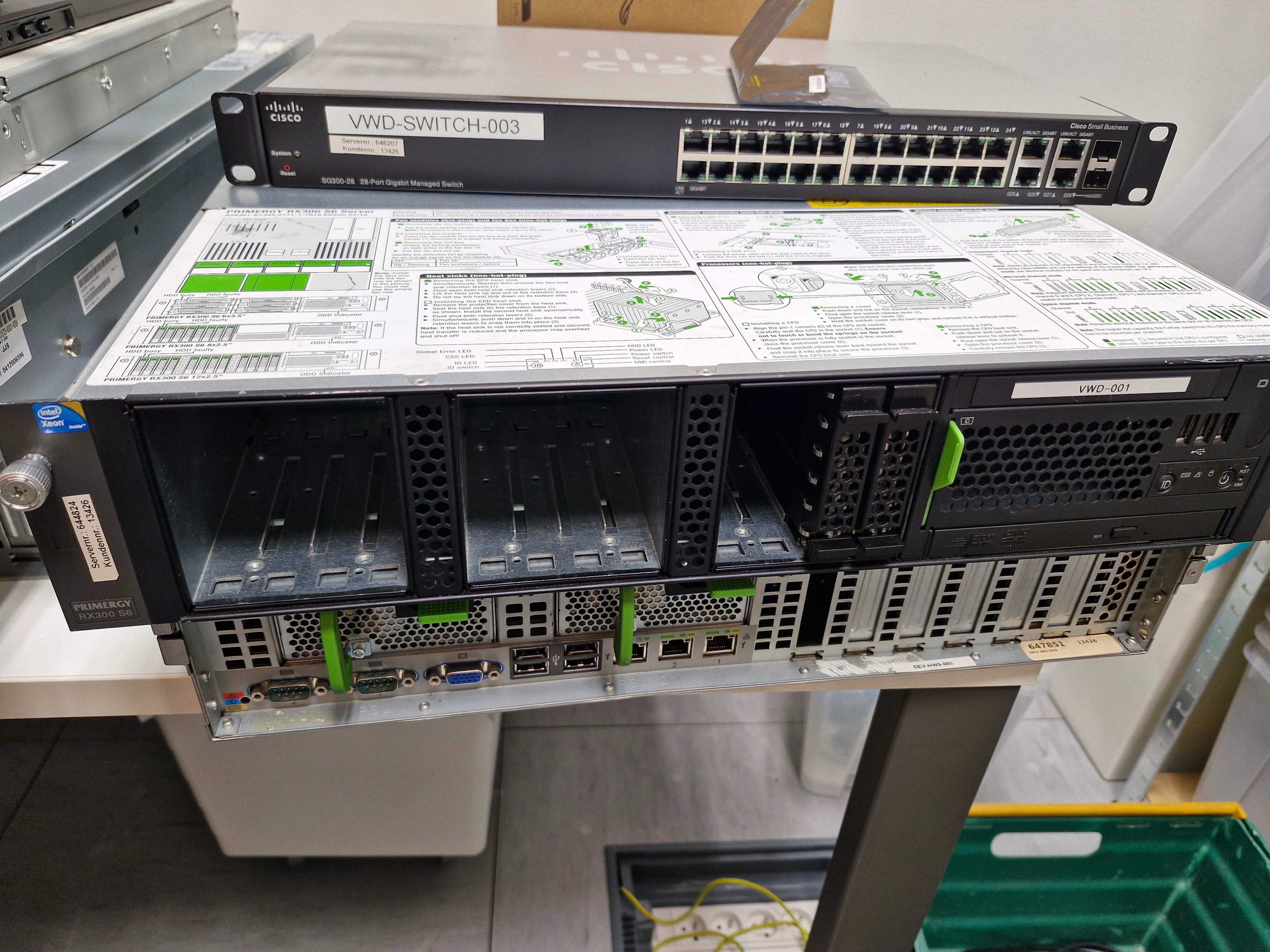 Serwer Fujitstu Primergy RX300 S6