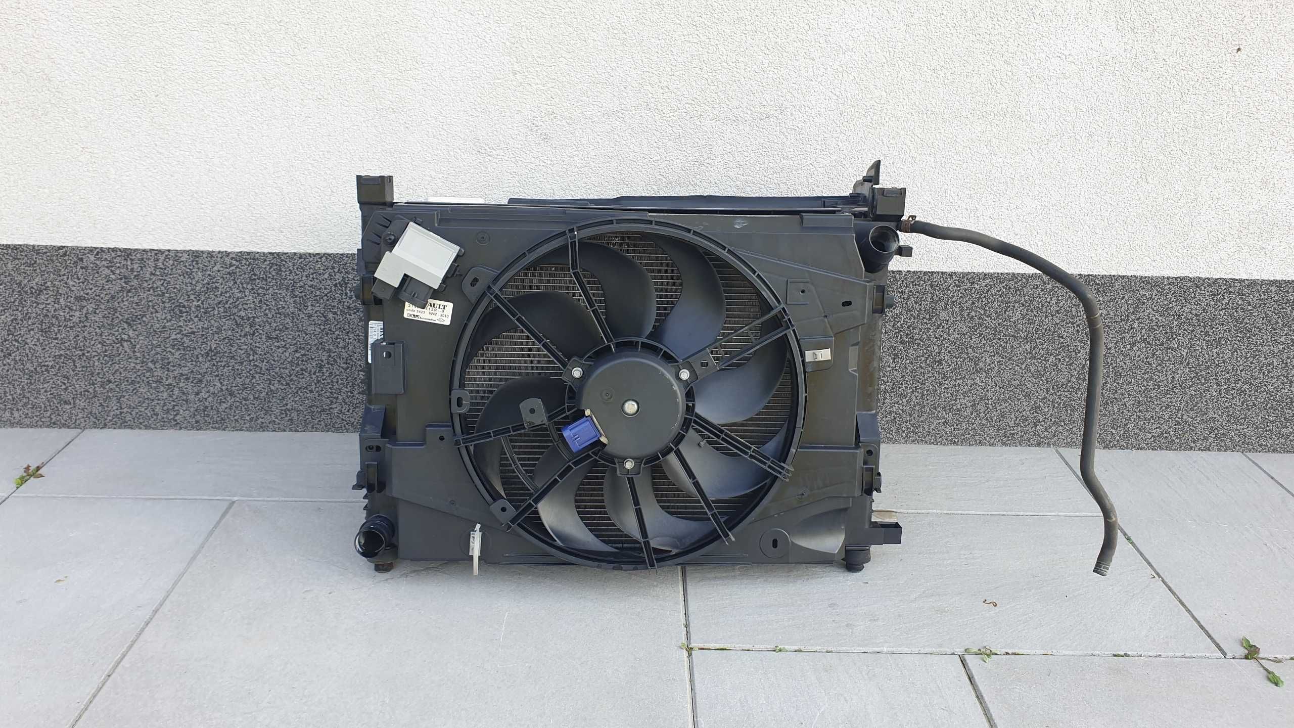 chłodnica chłodnice wody klimy wentylator 1.2 16V Renault clio IV