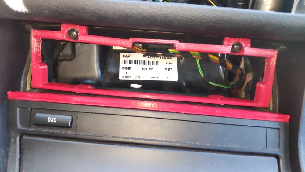 Рамка переносу блока клімату BMW E46