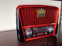 radio solarne PRZENOŚNE RETRO AKUMULATOR SOLAR USB nowe zapakowane nis