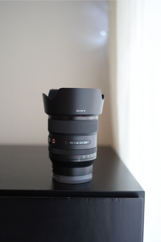 Sony 24mm 1.4 G master como nova