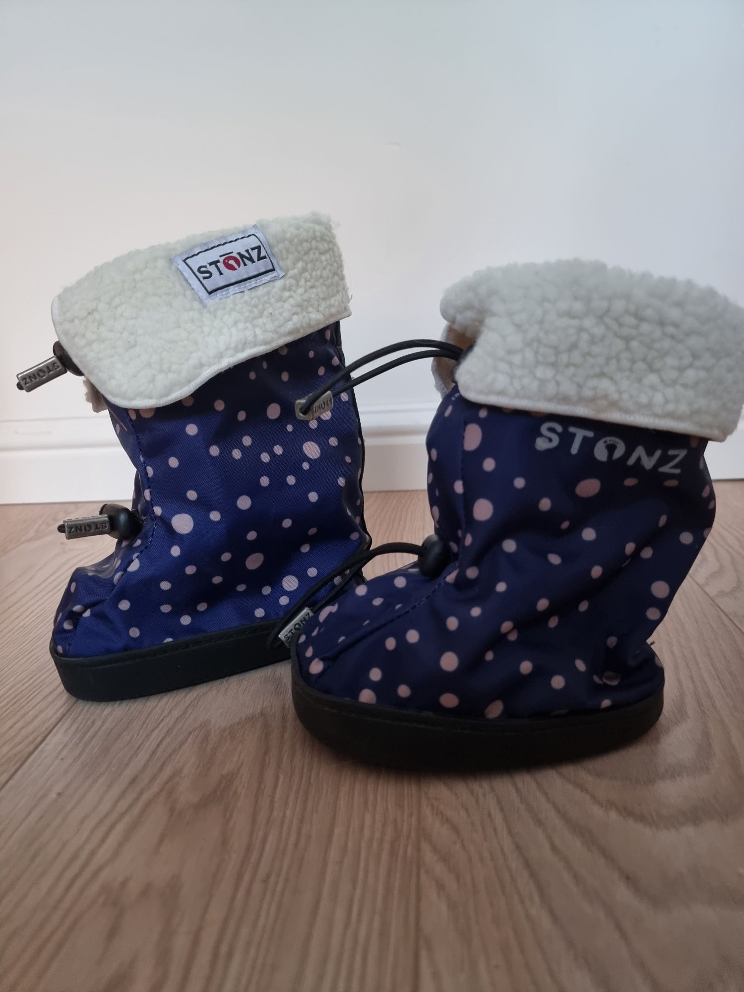 NOWE buty zimowe dla dziecka # Stonz Booties Toddler + wkładka Sherpa