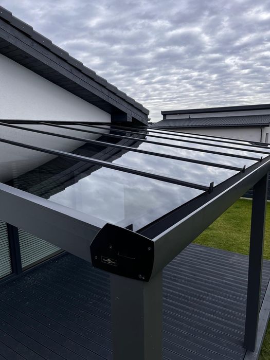 Zadaszenie tarasowe 3*2.5 poliwęglan mleczny 16mm Promocyjna cena 7499