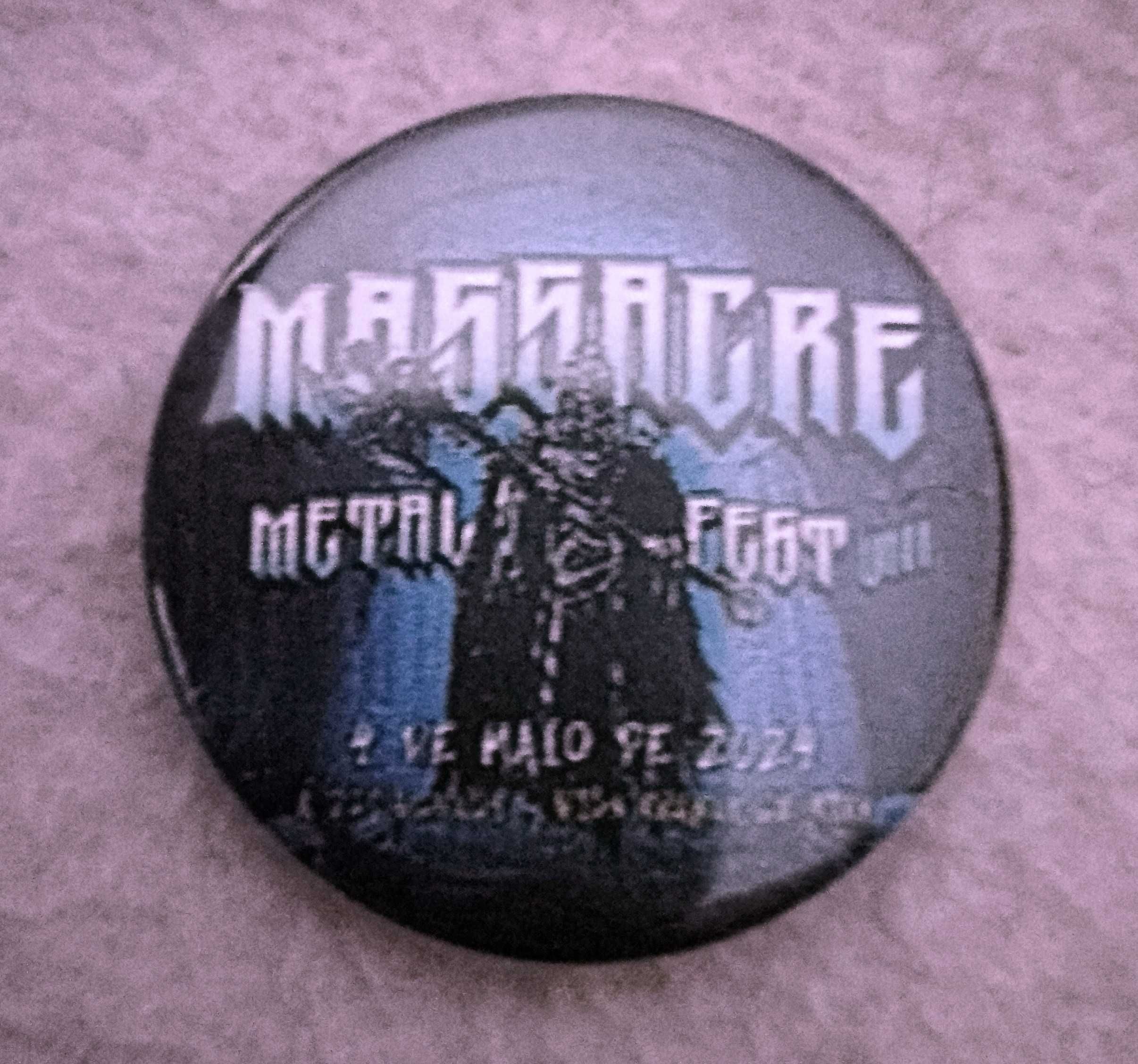 Massacre Metal Fest - Pin
