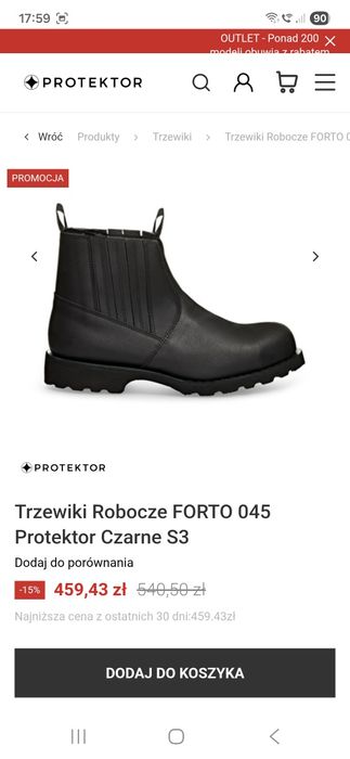 Sprzedam nowe obuwie robocze męskie rozmiar 42