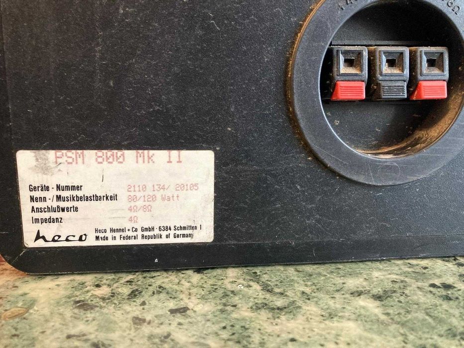 kolumny stereo , Glośniki Heco psm 800 Mk 2