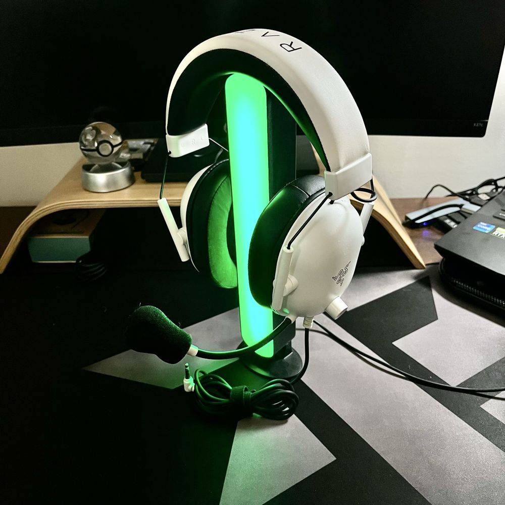 Razer BlackShark V2 X White – Headset Gaming com fio