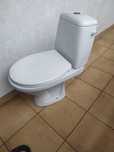 Kompakt WC spłuczka - na budowę, działkę