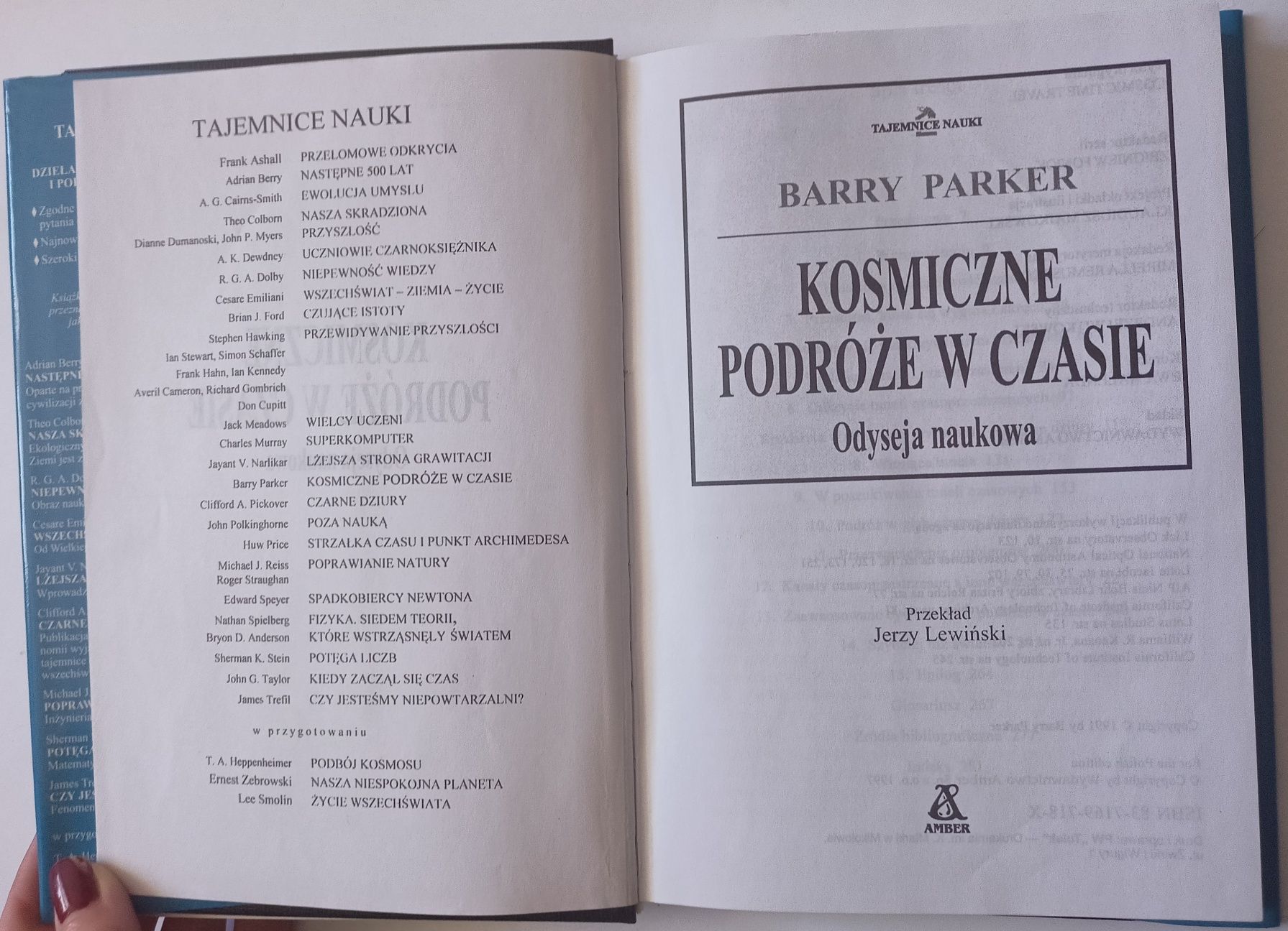 Barry Parker - Kosmiczne podróże w czasie - Odyseja naukowa