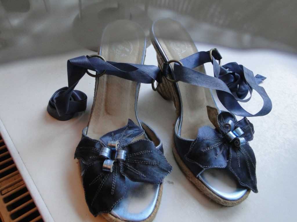 Piekne espadryle sandałki letnie buty 38 Bata