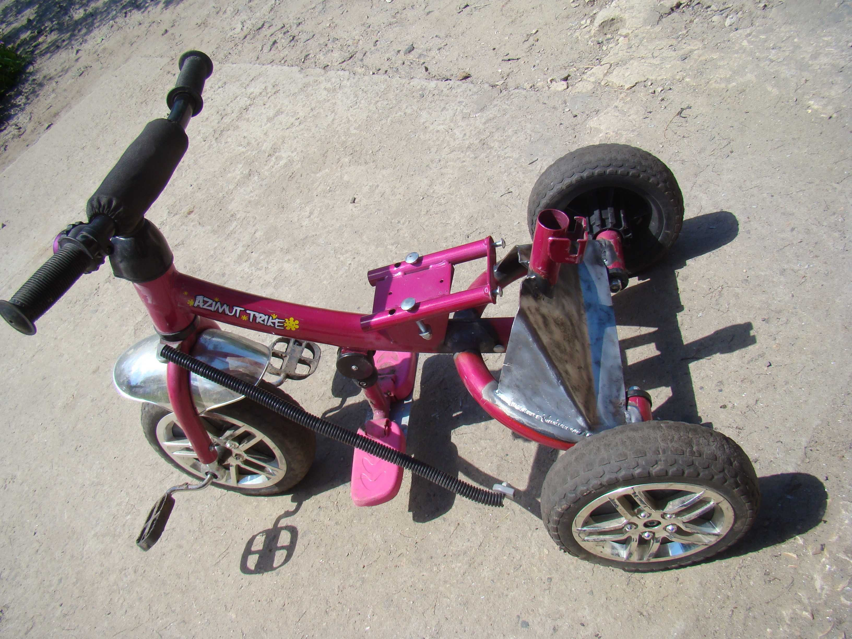 Аргоновая сарка детских колясок, велосипедов, самокатов.