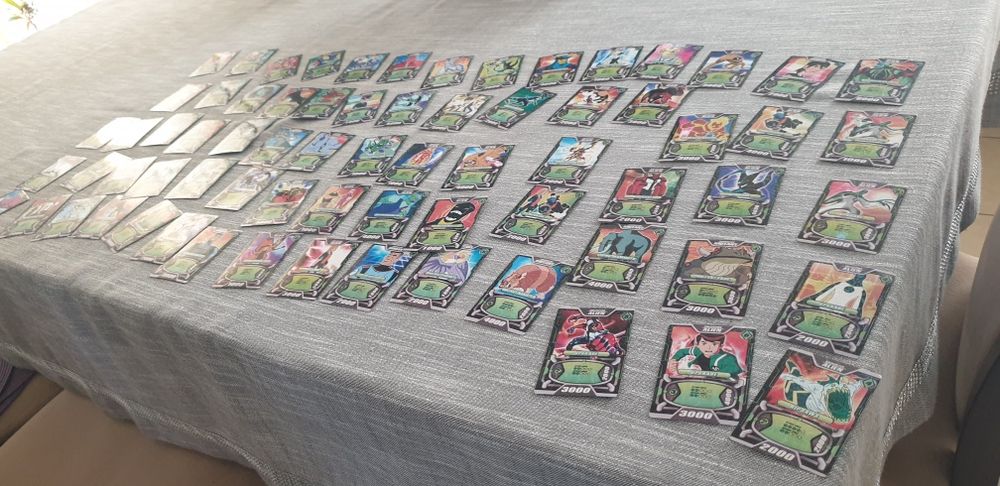 Zestaw kart Ben 10 new characters