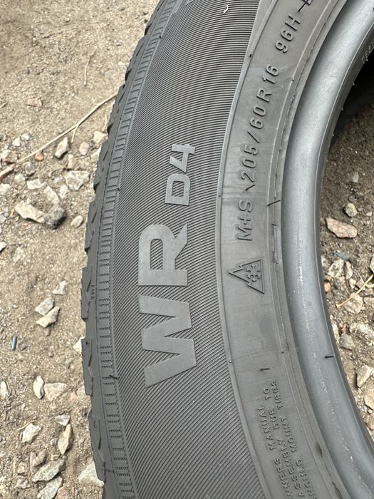 205/60 R16 Nokian WR D4 /4шт./зима/комплект/
