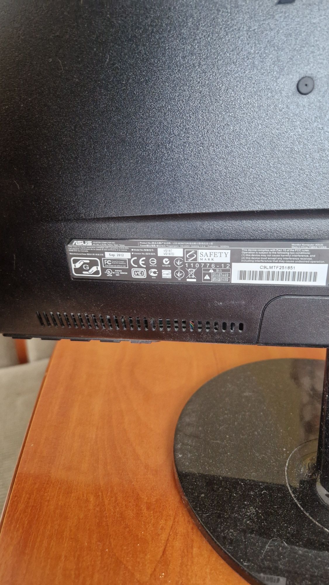 Monitor Asus sprawny