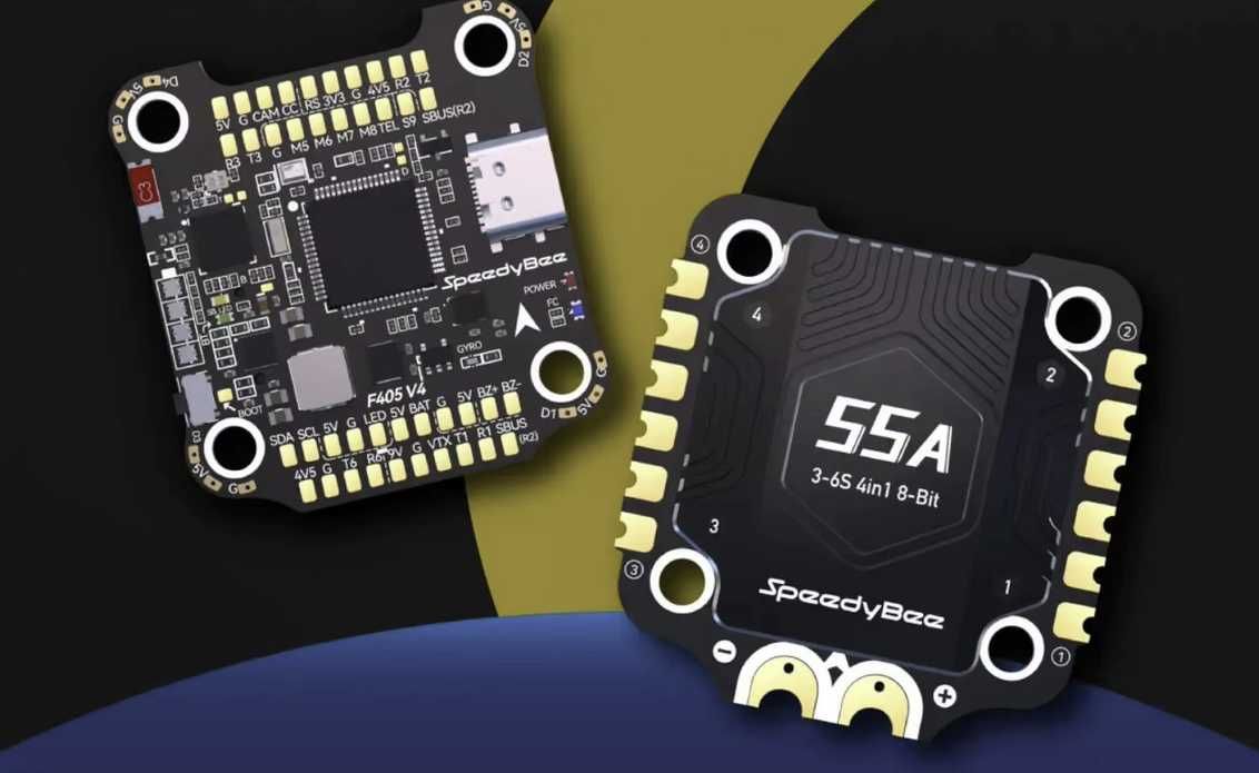 Стек SpeedyBee F405 V4 BLS 55A/60А FC&ESC  Stack