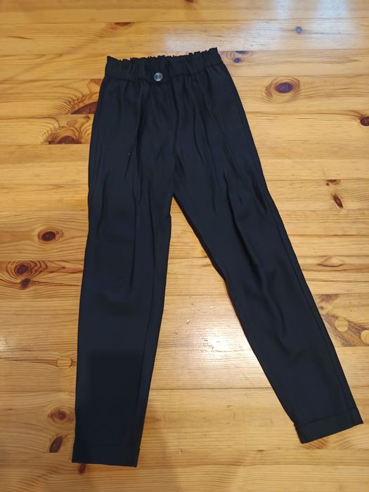 Czarne eleganckie spodnie marki esmara rozm 36