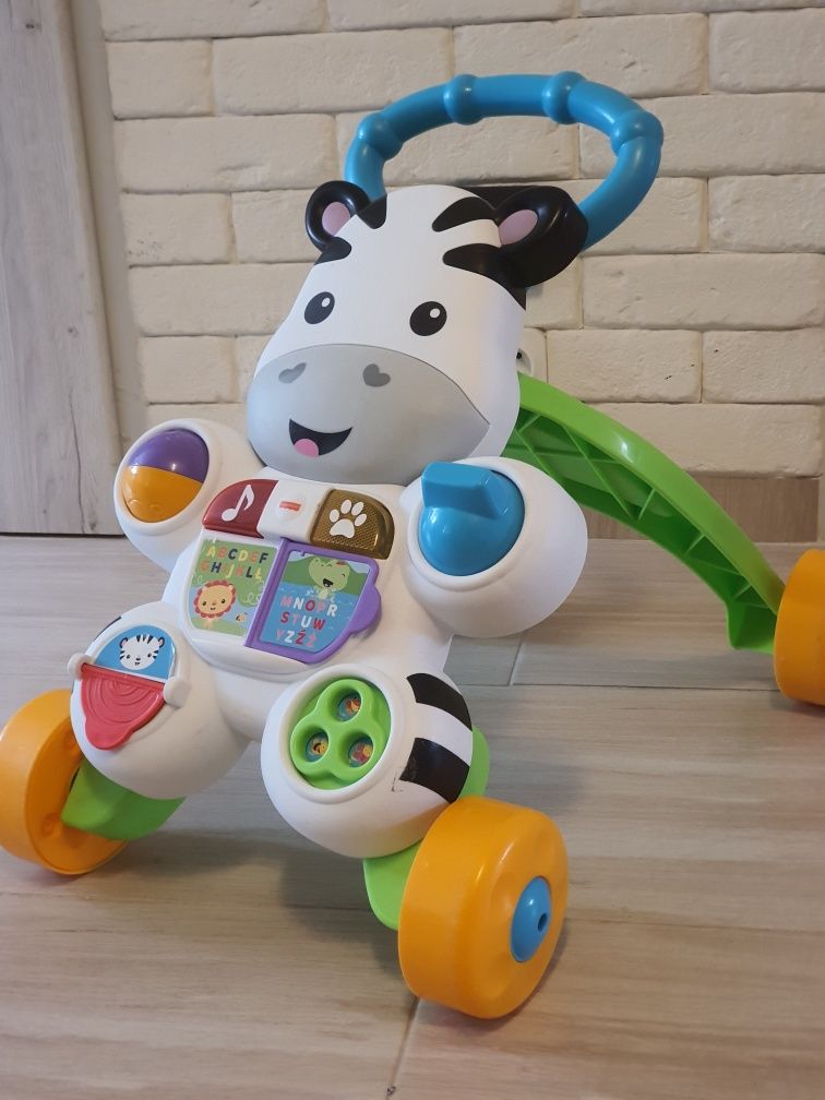 Chodzik Fisher-Price zebra