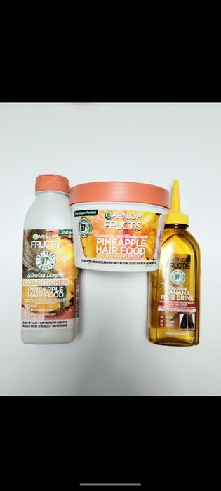 Garnier odżywka maska odżywka pineapple ananasowa hair food fructis