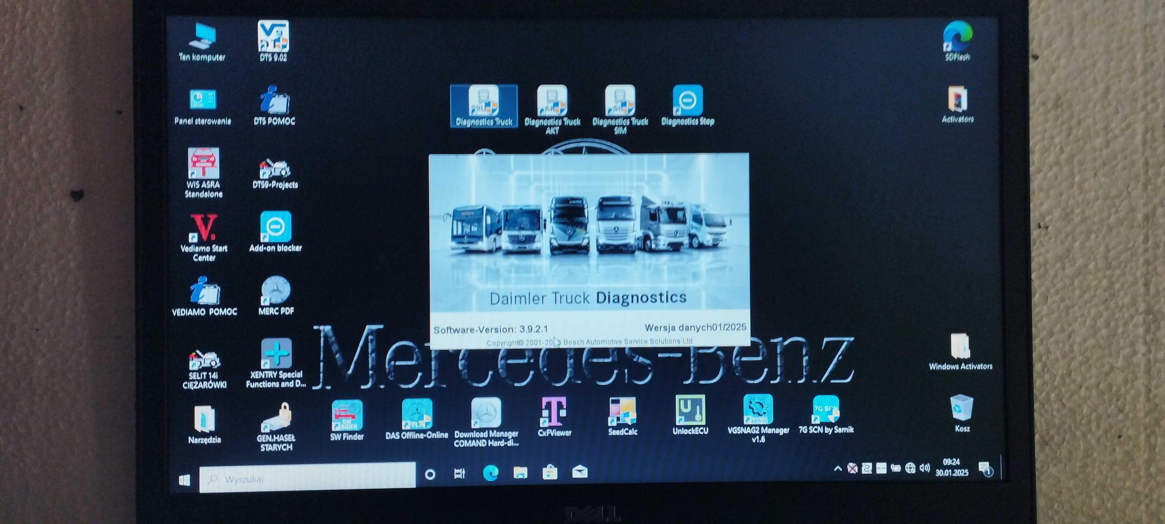 MB M6 Xentry Mercedes STAR DIAGNOSIS do ciężarówek osobówek autobusy