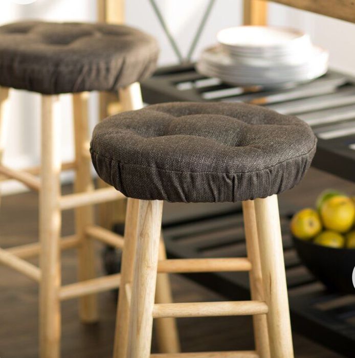 Чехол подушка матрас на стілець на кухню табурет кресло диван лавку