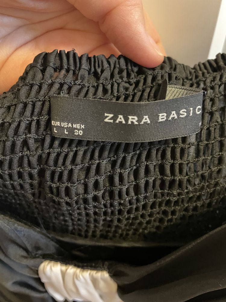 Nowa z metką sukienka bombka bez ramiączek Zara