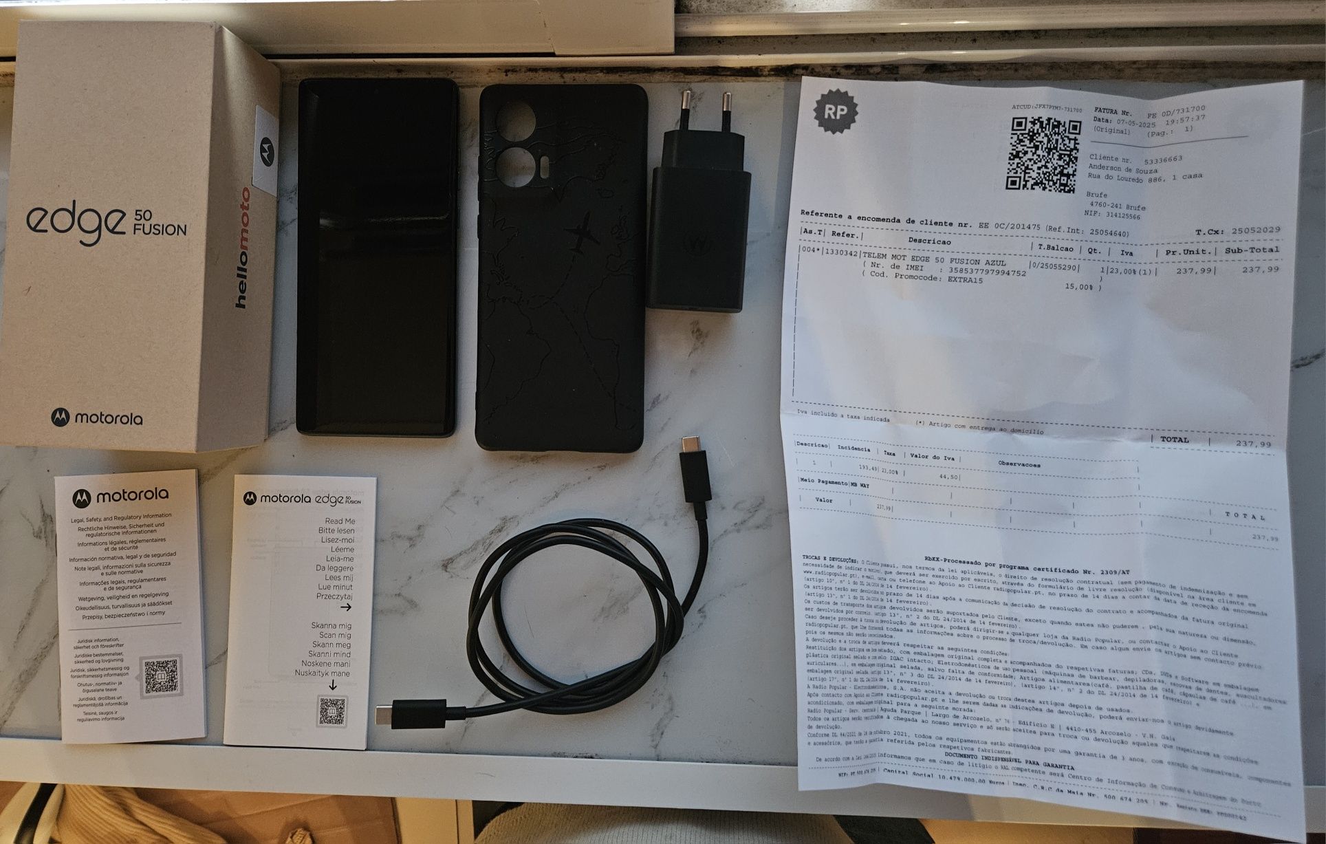 Motorola edge 50 fusion
