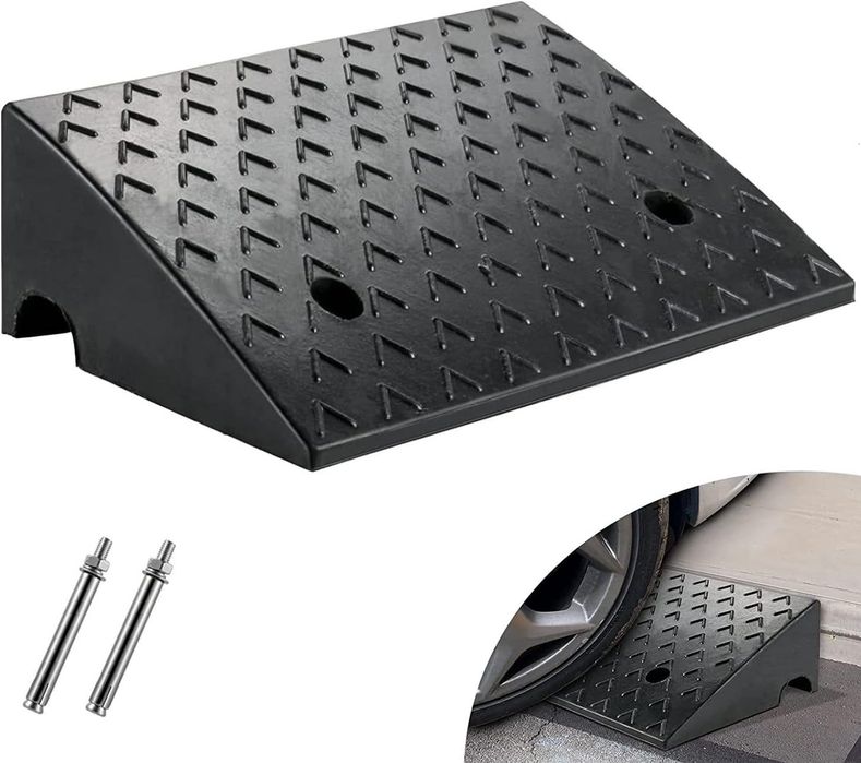 Najazd na krawężnik gumowy, wysokość 15 cm