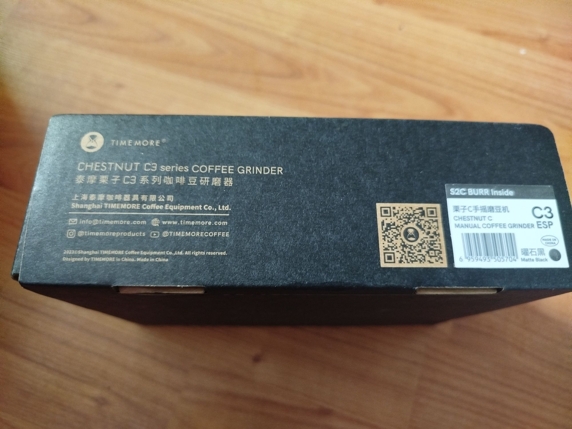 TIMEMORE Chestnut C3ESP ręczny młynek do kawy Nowy