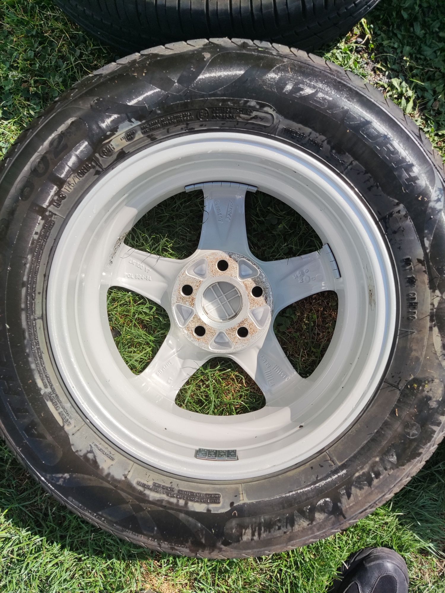 Felgi aluminiowe 14" NOWE OPONY