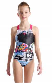 Strój kąpielowy dziewczęcy Arena Girl's Swim R.140