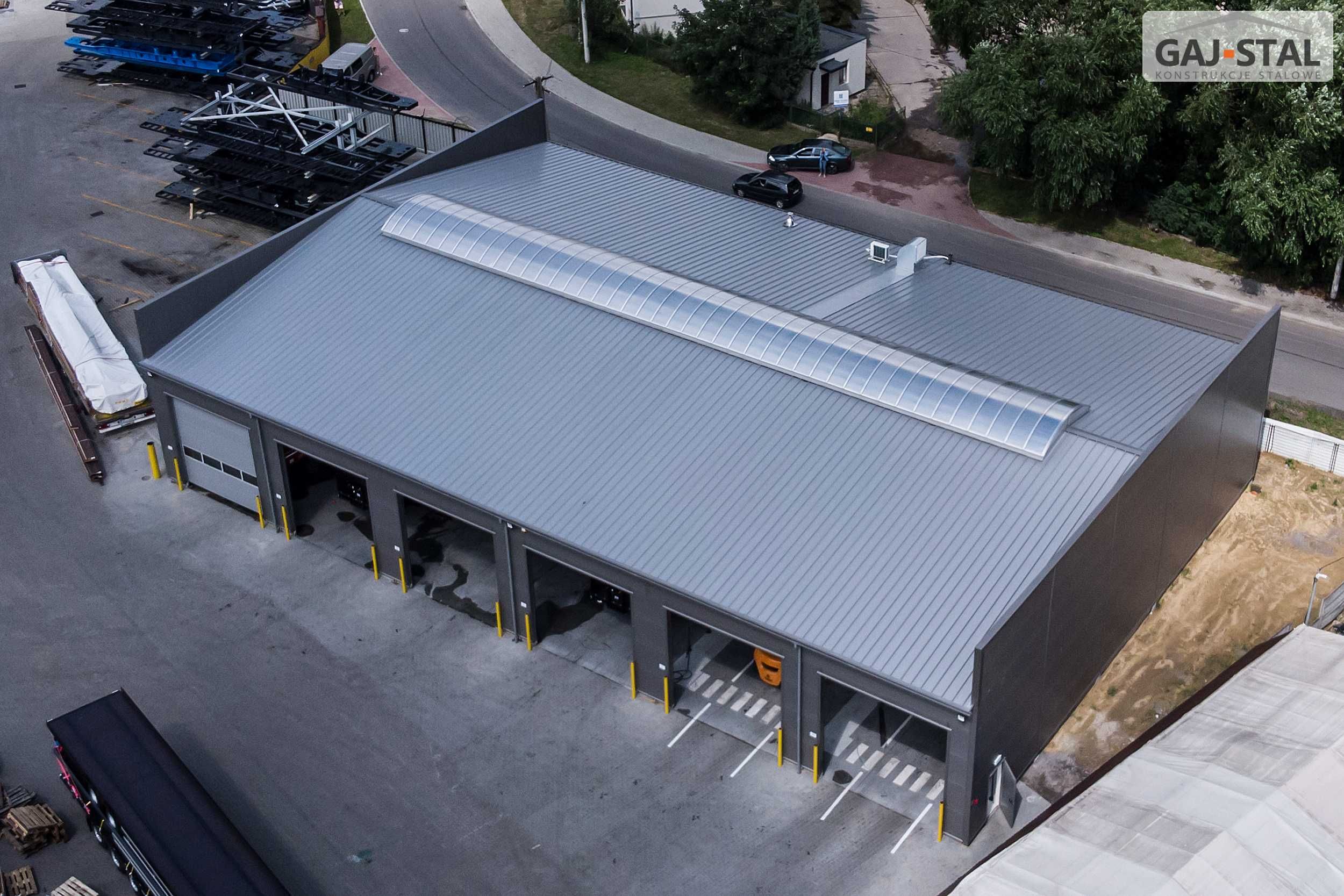 Hala magazynowa ocieplana 3000 m2 30x100x5