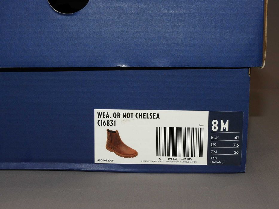 Rockport Chelsea Boot Waterproof Новые кожаные ботинки сапоги 40