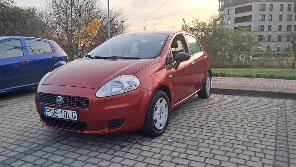 Fiat grande punto klimatyzacja Polski Salon LPG 1.2 benzyna 2006