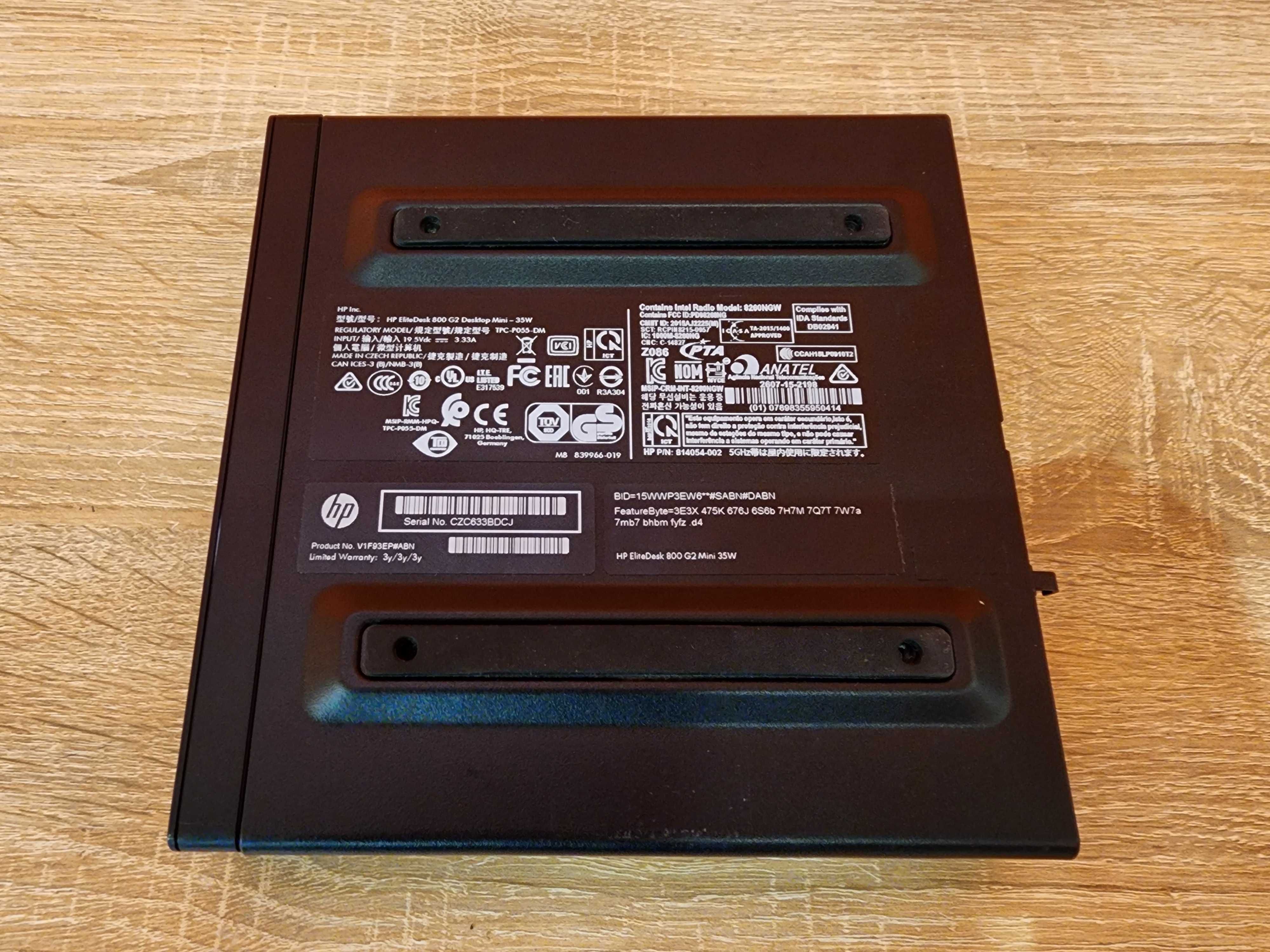 HP EliteDesk 800 G2 Mini/ i5-6500T (4ядра)/WiFi + BT/ Гарантія 1 рік