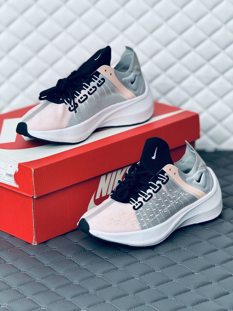 Кроссовки женские Nike exp-14 grey-nude кросовки Найк весна