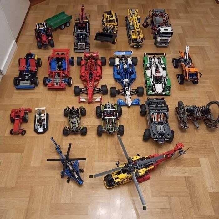 Lego Technic 8063 Traktor z przyczepą 2W1