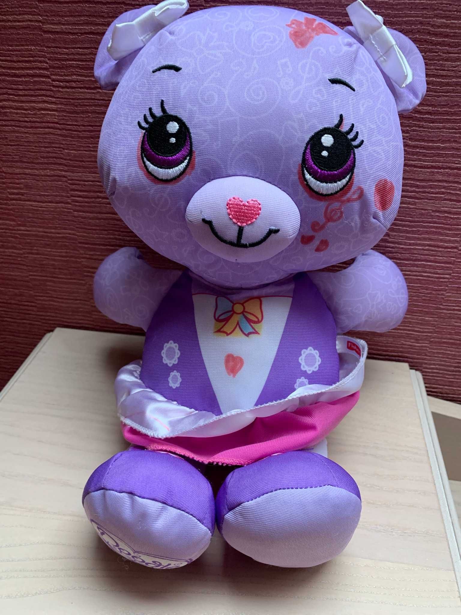 М'яка іграшка мягкая игрушка раскраска Doodle Bear от Fisher Price