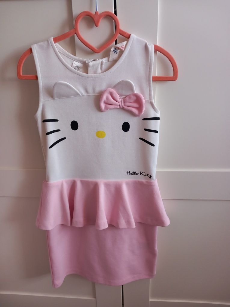 Sukienka Hello Kitty rozm. 110-116