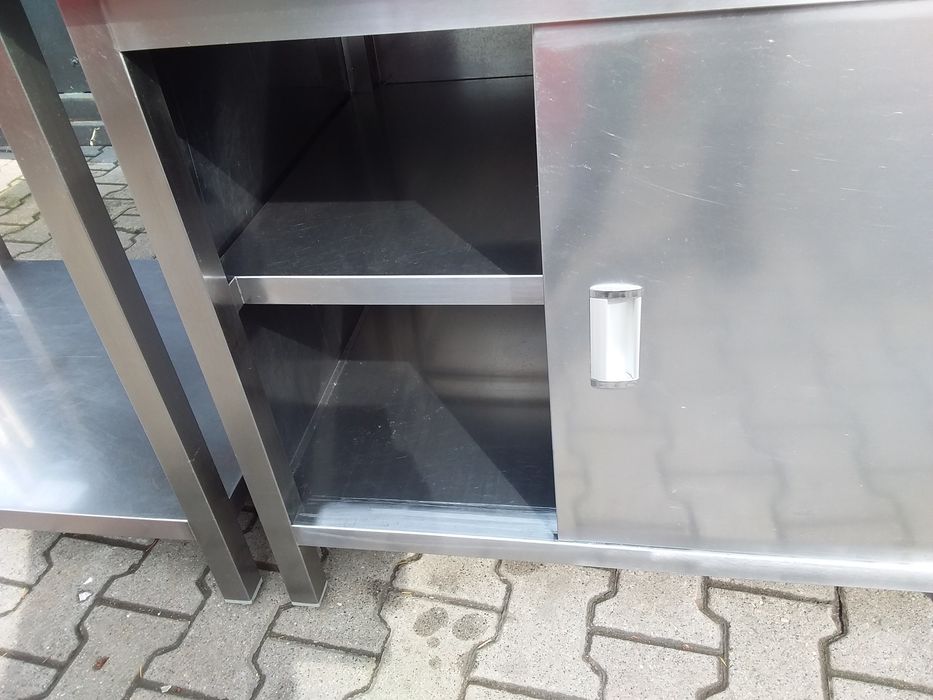 Stół roboczy 80x170cm gruby roboczy inox gastronomiczny wysyłka