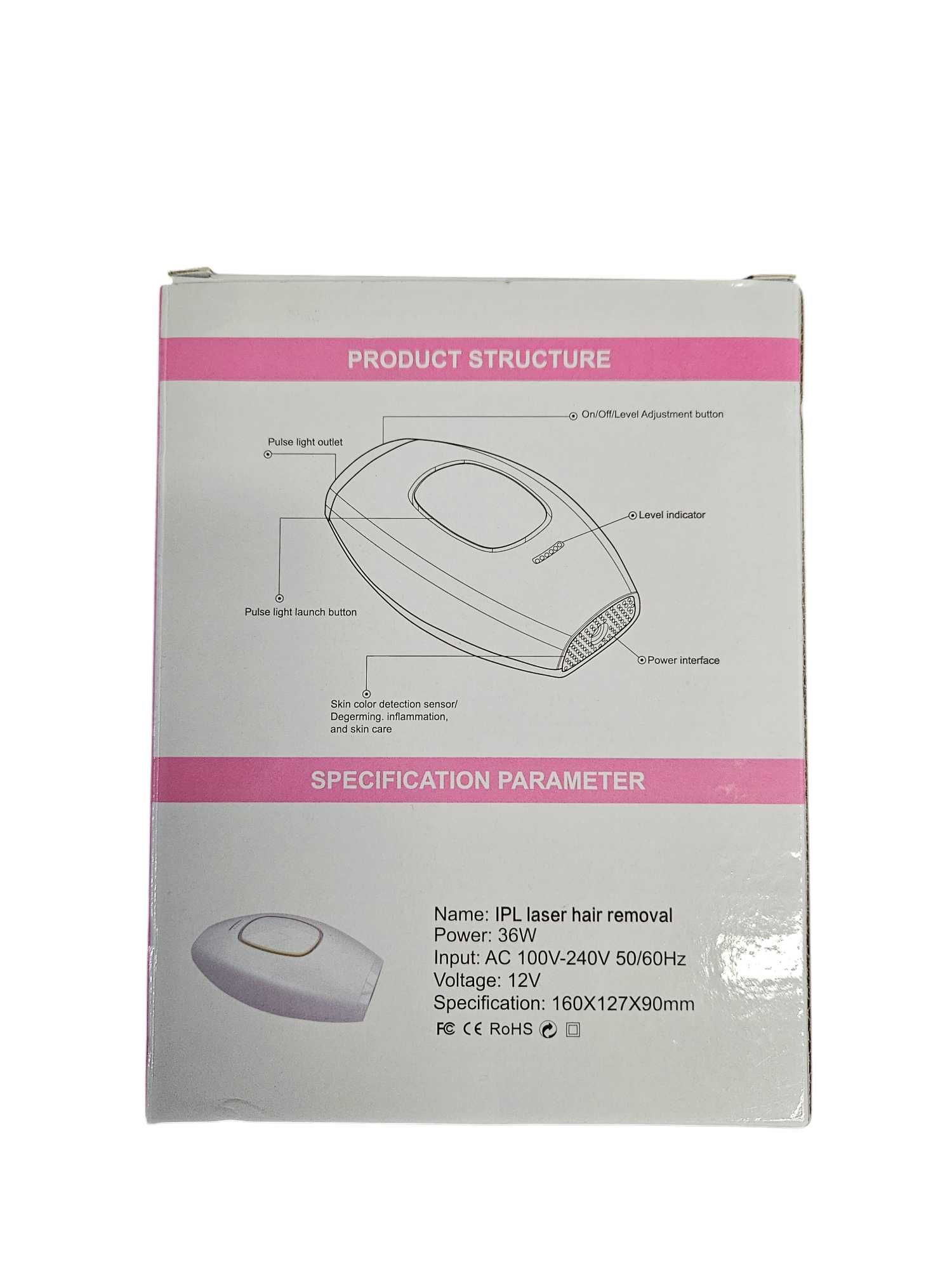 Depilator IPL [2lata-gwar] lampa kwarcowa